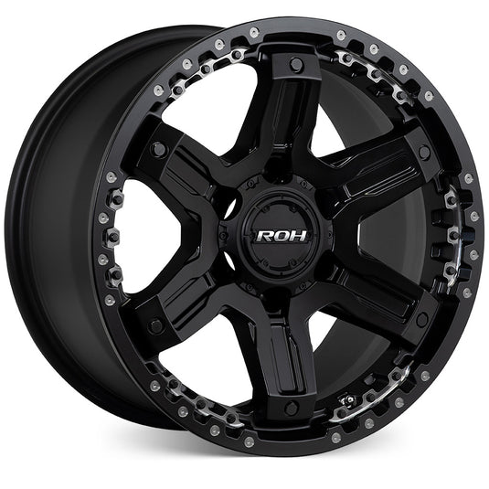 ROH Alloy Wheels ROCK 6 Matt Black
