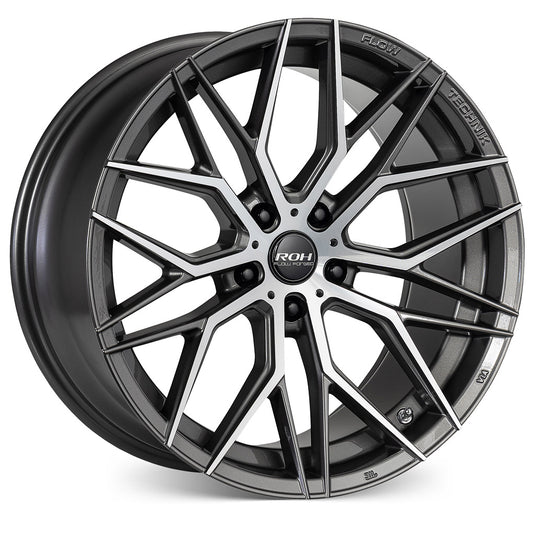 ROH Alloy Wheels RF4 Gunmetal w/Machined Face