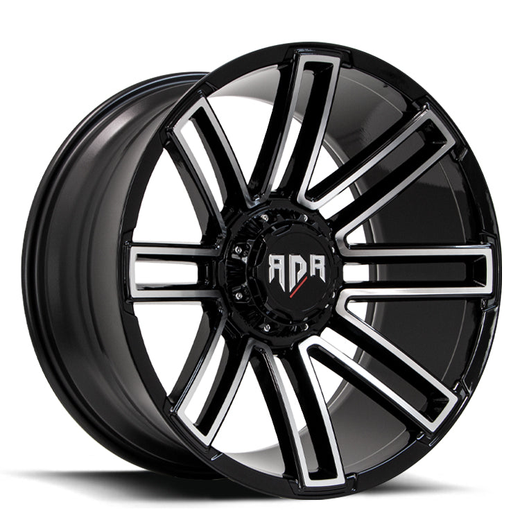 Load image into Gallery viewer, Red Dirt Road RD27 Gloss Black w/Machined Face
