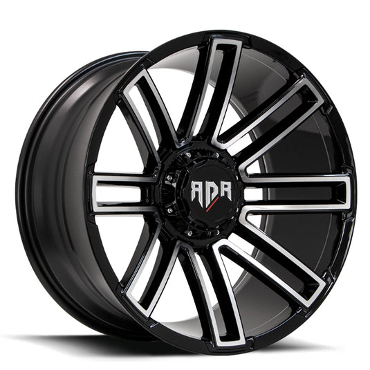 Red Dirt Road RD27 Gloss Black w/Machined Face