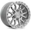 ROH Alloy Wheels RAID Silver w/Machined Face