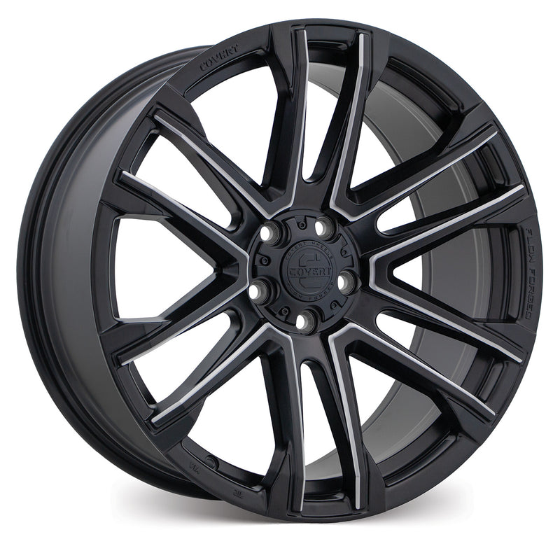 Load image into Gallery viewer, Covert Wheels RV4 Matt Black w/Milled Spoke
