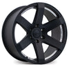 Covert Wheels RV6 Matt Black w/Machined Undercut