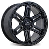 Covert Wheels RV7 Matt Black w/Gloss Black Lip