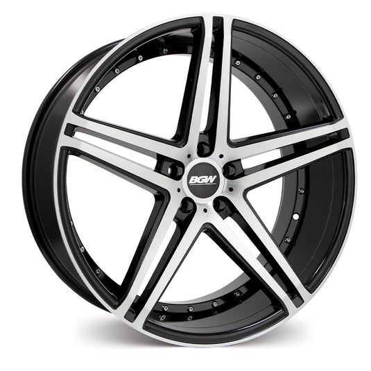 BGW SAXON Gloss Black w/Machined Face