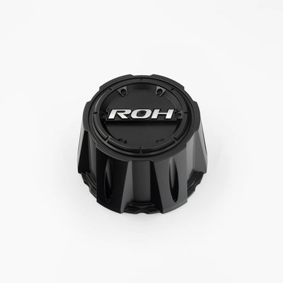 ROH STEEL WHEEL CAP TALL 6/139.7 75MM MATT BLACK