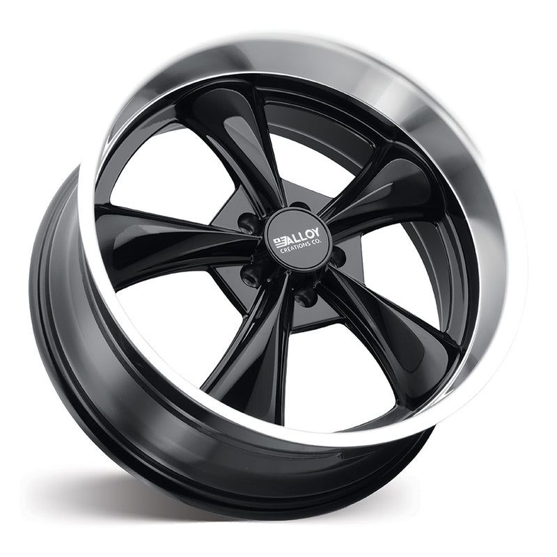 Load image into Gallery viewer, Alloy Creations AC505 Gloss Black w/Machined Lip
