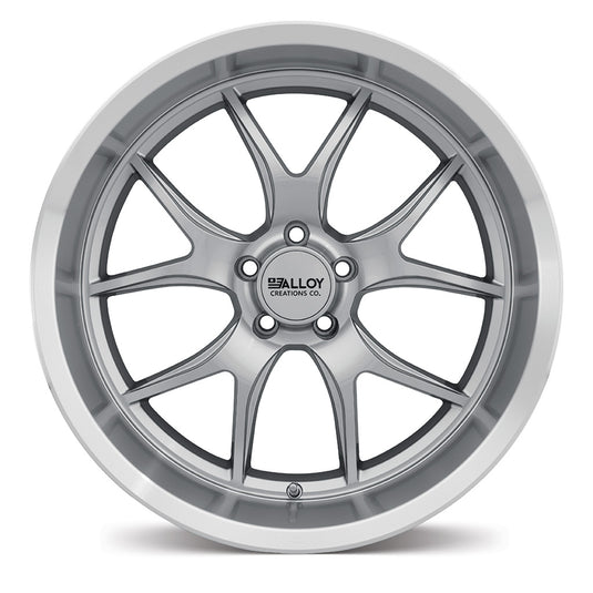 Alloy Creations AC525 Grey w/Machined Lip