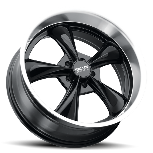 Alloy Creations AC505 Gloss Black w/Machined Lip