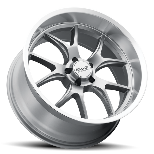Alloy Creations AC525 Grey w/Machined Lip