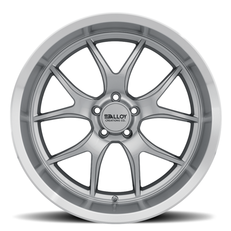 Load image into Gallery viewer, Alloy Creations AC525 Grey w/Machined Lip
