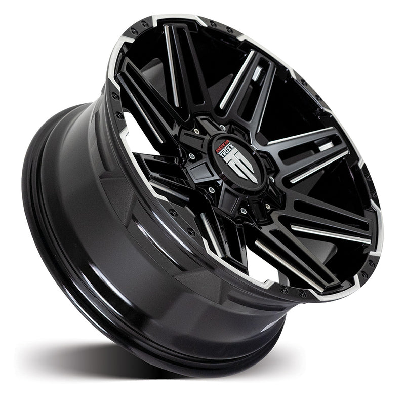 Load image into Gallery viewer, American Truxx BOOM Gloss Black w/Milled Spokes
