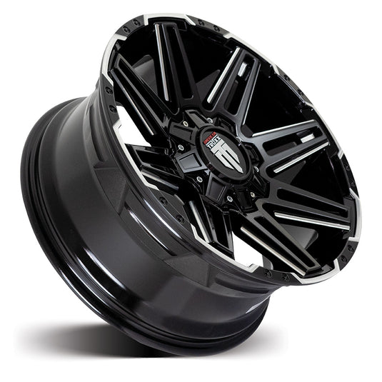 American Truxx BOOM Gloss Black w/Milled Spokes