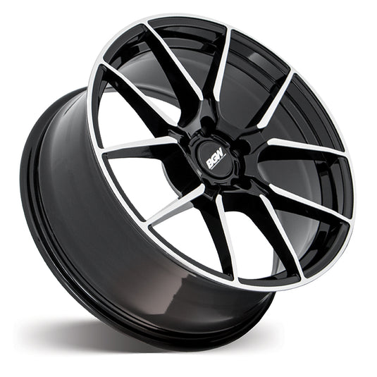 BGW AQUA Gloss Black w/Machined Face