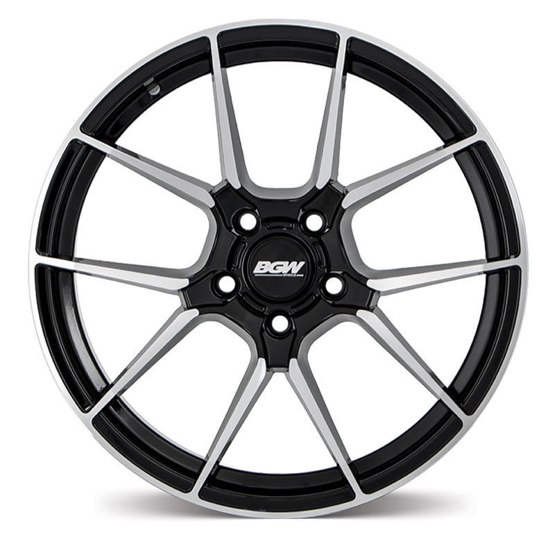 Load image into Gallery viewer, BGW AQUA Gloss Black w/Machined Face
