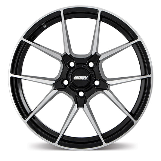 BGW AQUA Gloss Black w/Machined Face