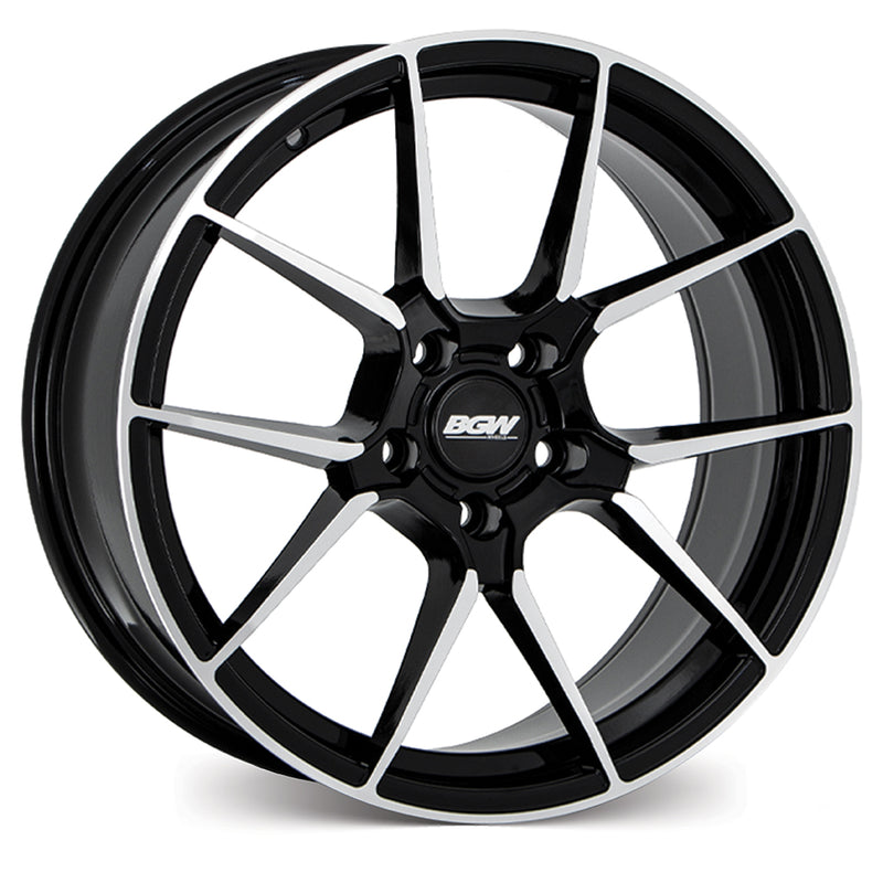 BGW AQUA Gloss Black w/Machined Face