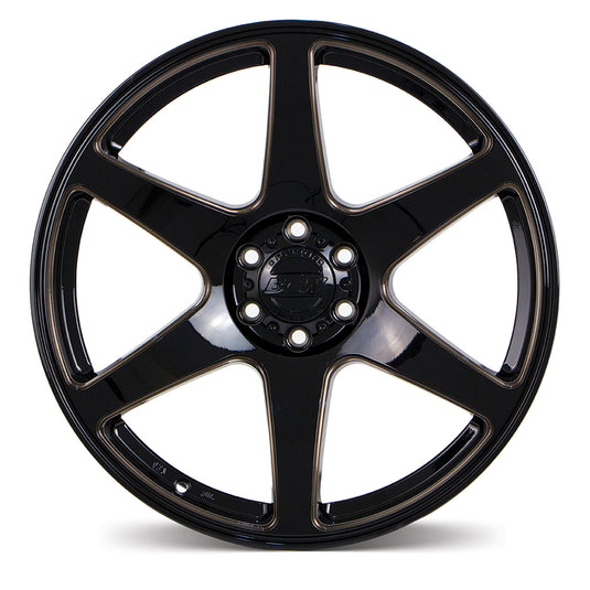 BGW CARTEL Gloss Black w/Tinted Milled Spokes