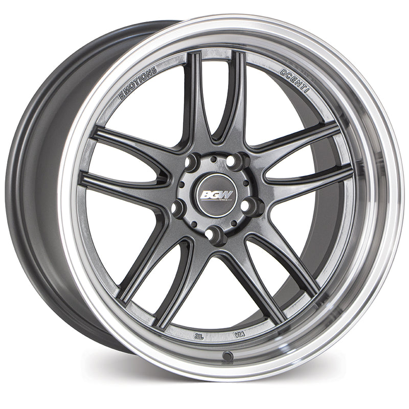 BGW DC EMOTION5 Gunmetal w/Machined Lip