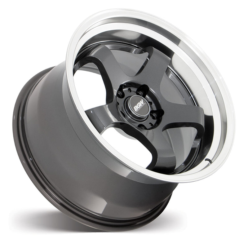 Load image into Gallery viewer, BGW EBISU Gloss Gunmetal w/Machined Lip
