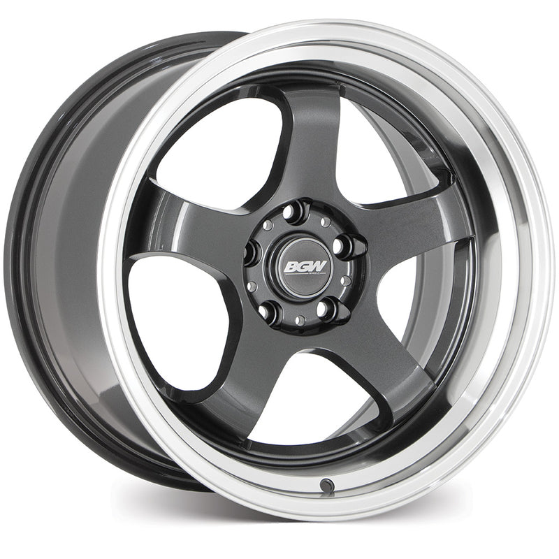 BGW EBISU Gloss Gunmetal w/Machined Lip