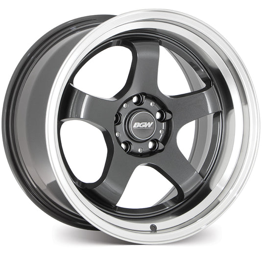 BGW EBISU Gloss Gunmetal w/Machined Lip