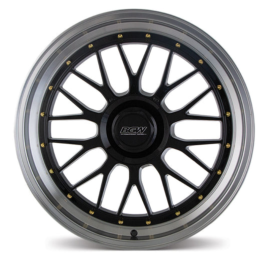 BGW EURO MESH Gloss Black w/Machined Lip