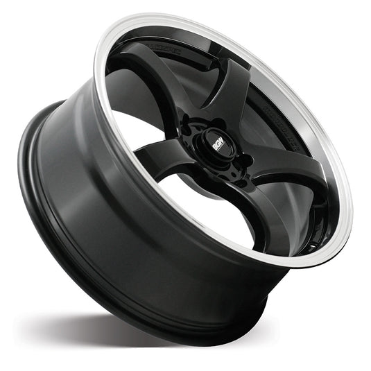 BGW FURY Gloss Black w/Machined Lip