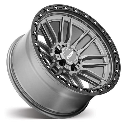 BGW ICARUS Grey w/Black Bead & Bright Bolts