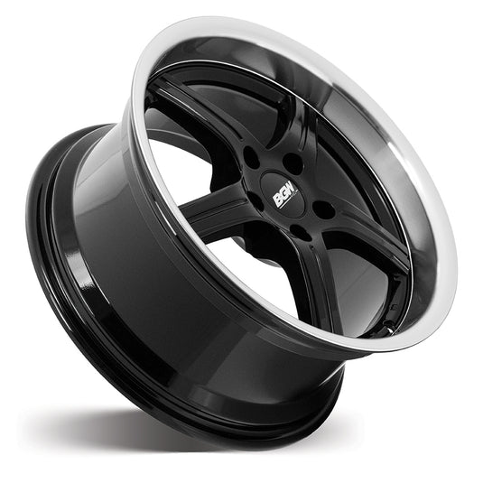 BGW RAMPAGE Gloss Black w/Machined Lip