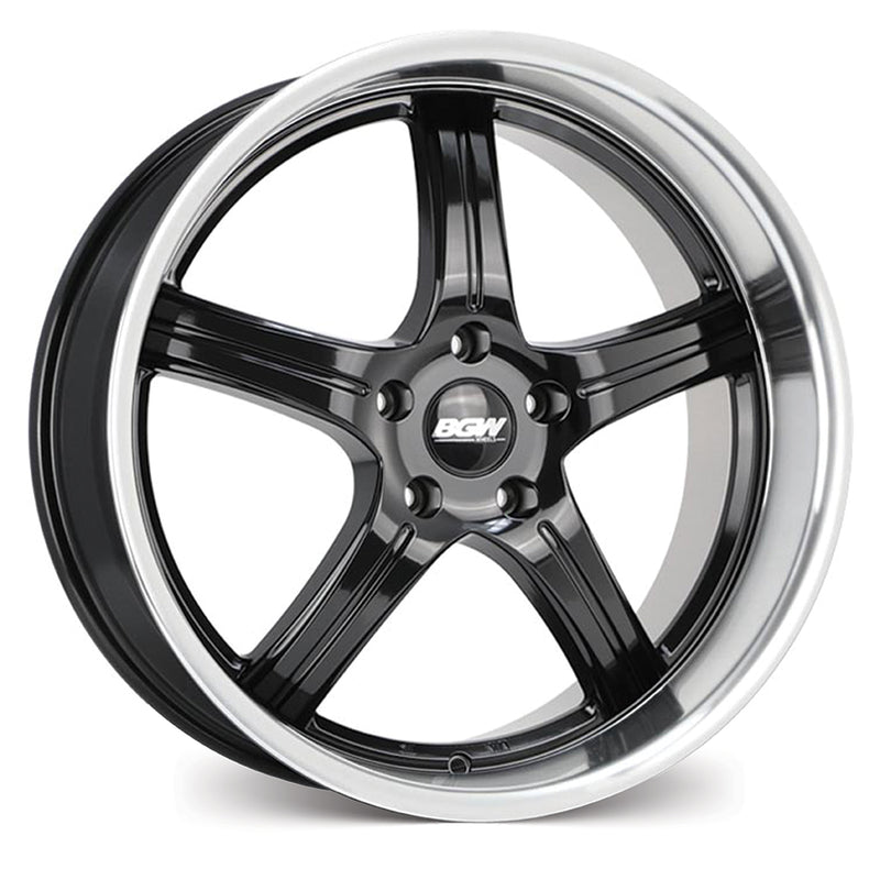BGW RAMPAGE Gloss Black w/Machined Lip