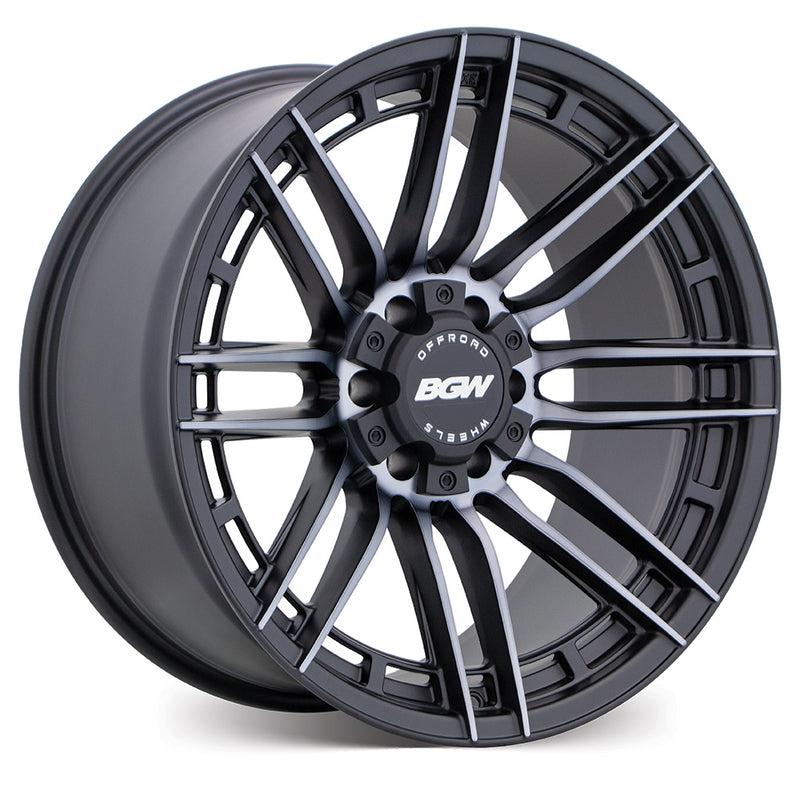 Load image into Gallery viewer, BGW THANOS Matt Black w/Dark Tinted Spokes
