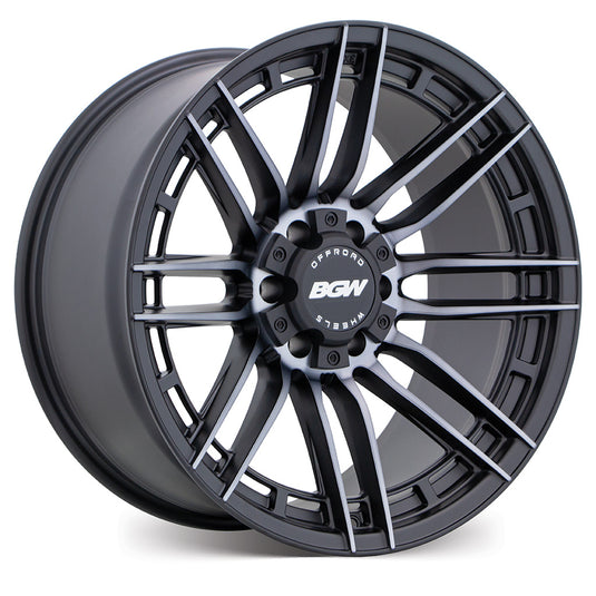 BGW THANOS Matt Black w/Dark Tinted Spokes