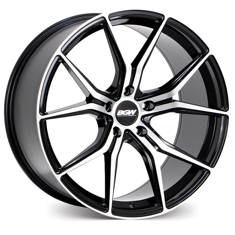 BGW COMPTON Gloss Black w/Machined Face