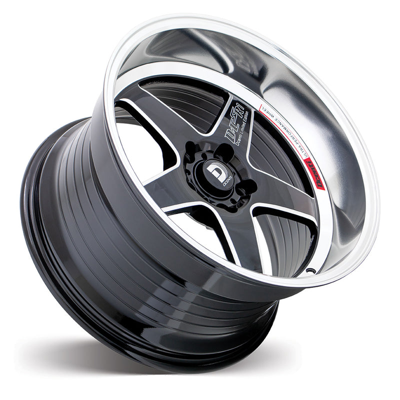 Load image into Gallery viewer, BGW DC R1 Gloss Black Milled w/Machined Lip
