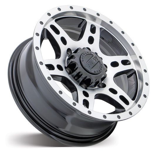BGW DELTA Gloss Black w/Machined Face