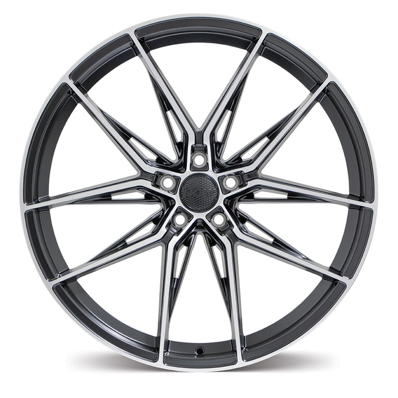 Load image into Gallery viewer, BGW TORETTO Satin Black w/Machined Face
