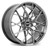 BGW ZURICH Hyper Dark flow formed alloy wheel - premium lightweight multi-spoke design with deep metallic finish
