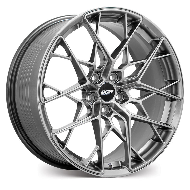 Load image into Gallery viewer, BGW ZURICH Hyper Dark flow formed alloy wheel - premium lightweight multi-spoke design with deep metallic finish
