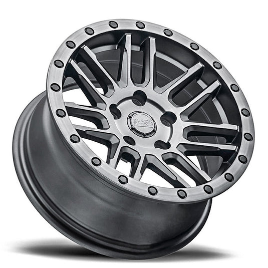 Black Rhino Wheels ARCHES Matt Brushed Gunmetal w/Black Bolts