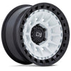 Black Rhino Wheels BARRAGE Matt White w/Matt Black Lip Edge