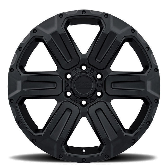Load image into Gallery viewer, Black Rhino Wheels WANAKA Matt Black
