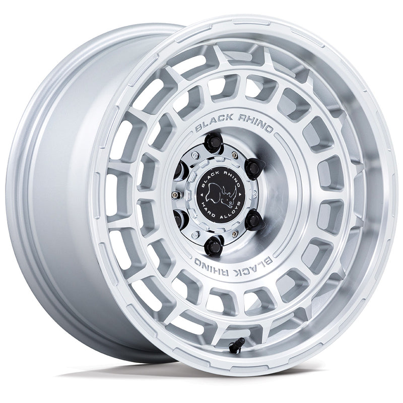 Load image into Gallery viewer, Black Rhino Wheels AWOL Silver w/Machined Face
