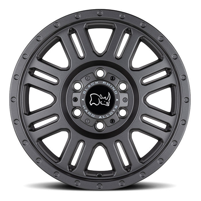 Load image into Gallery viewer, Black Rhino Wheels YELLOWSTONE Matt Gunmetal
