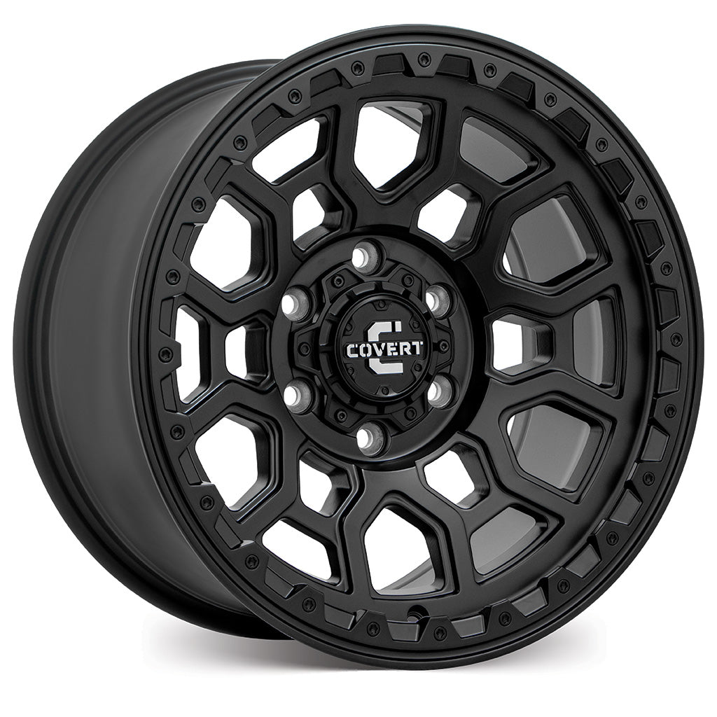 Covert Wheels RTO5 Matt Black Alloy Wheel | Tactical Design – BG Marketing