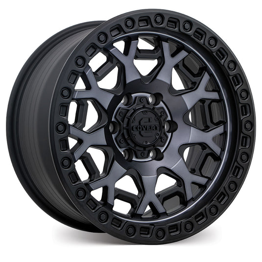 Covert Wheels RT Matt Black w/Dark Tinted Spokes