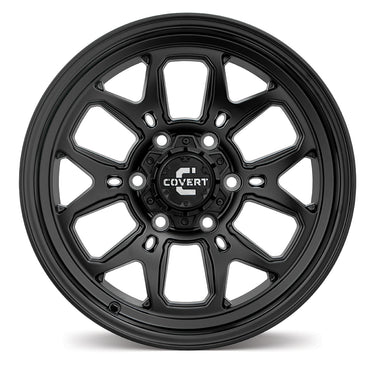 Covert Wheels RTO6 Matt Black Alloy Wheel | Race-Inspired Design – BG ...