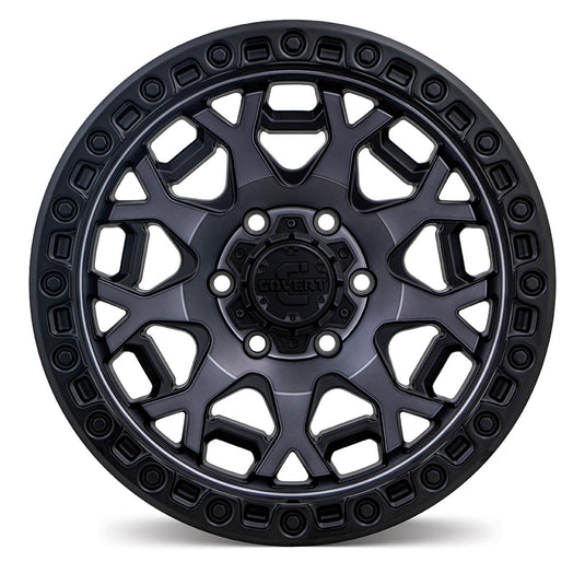 Covert Wheels RT Matt Black w/Dark Tinted Spokes