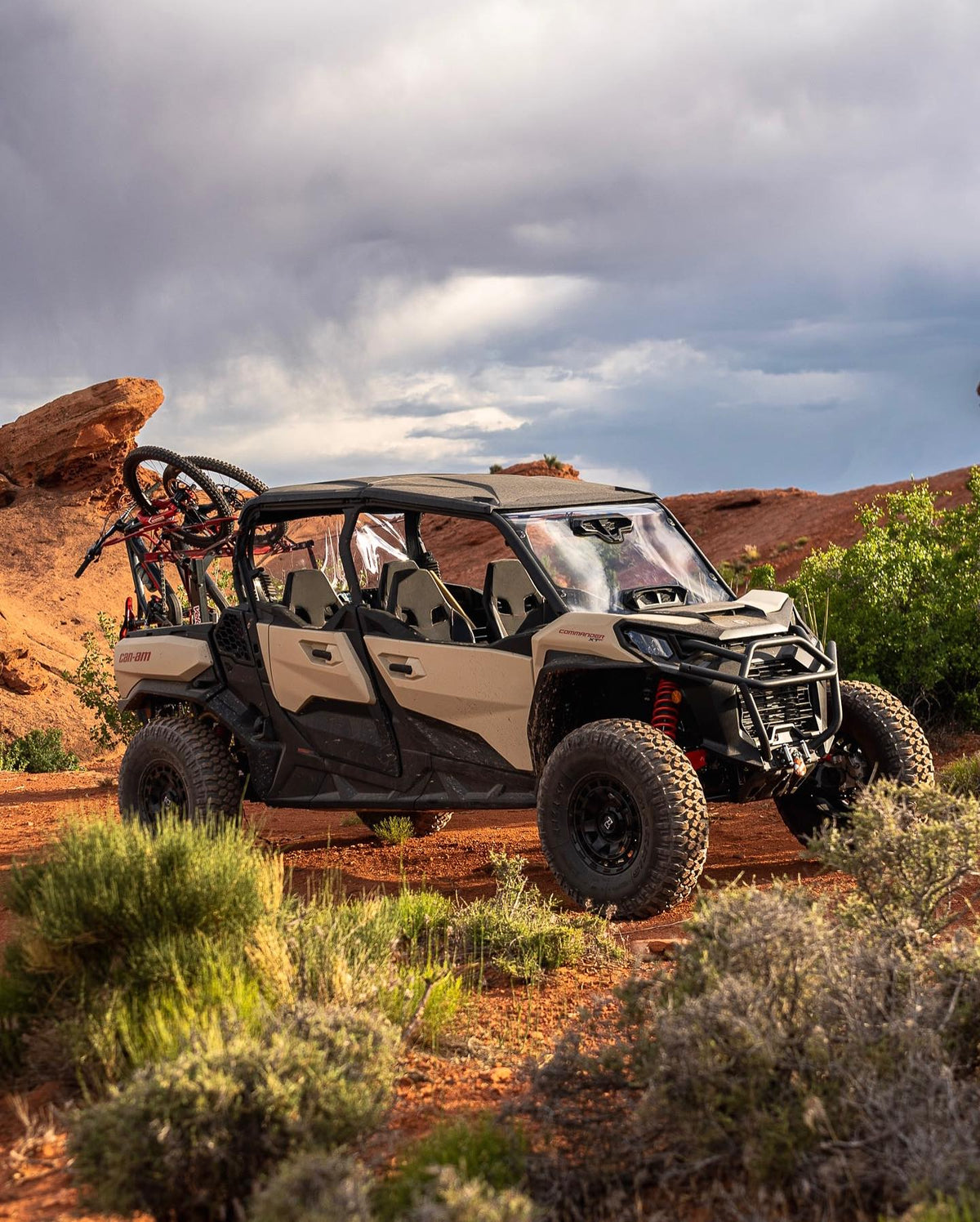 Can-Am UTV on Black Rhino Chamber UTV
