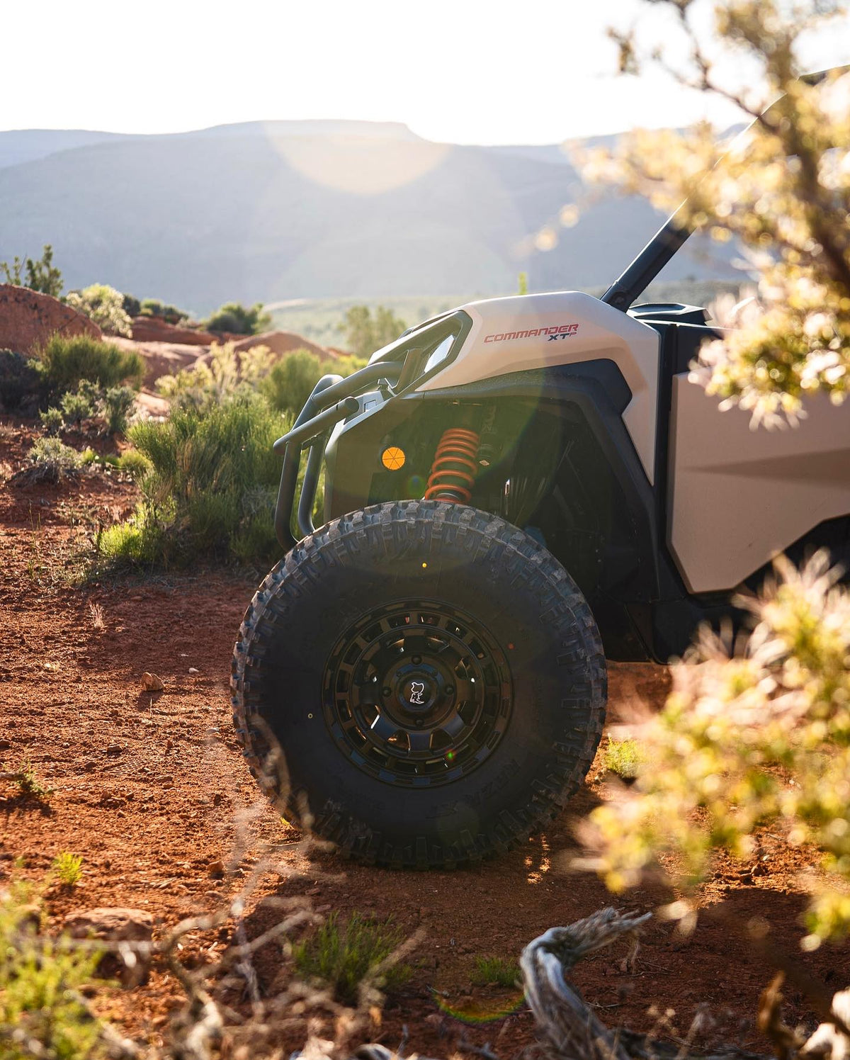 Can-Am UTV on Black Rhino Chamber UTV